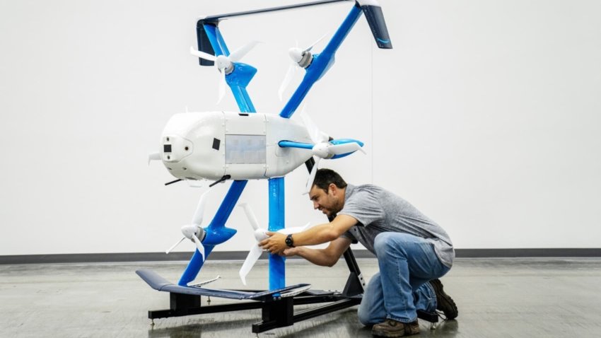 Amazon gets FAA approval for new delivery drone as it begins tests in Arizona
