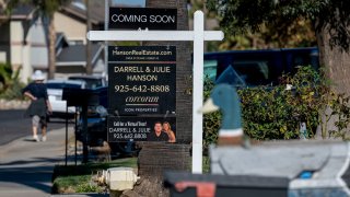 Residential homes in Discovery Bay, California, US, on Thursday, Nov. 7, 2024. Mortgage rates in the US increased to the highest level since July. 