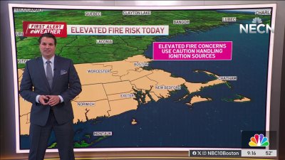 Elevated fire risk continues in southern New England