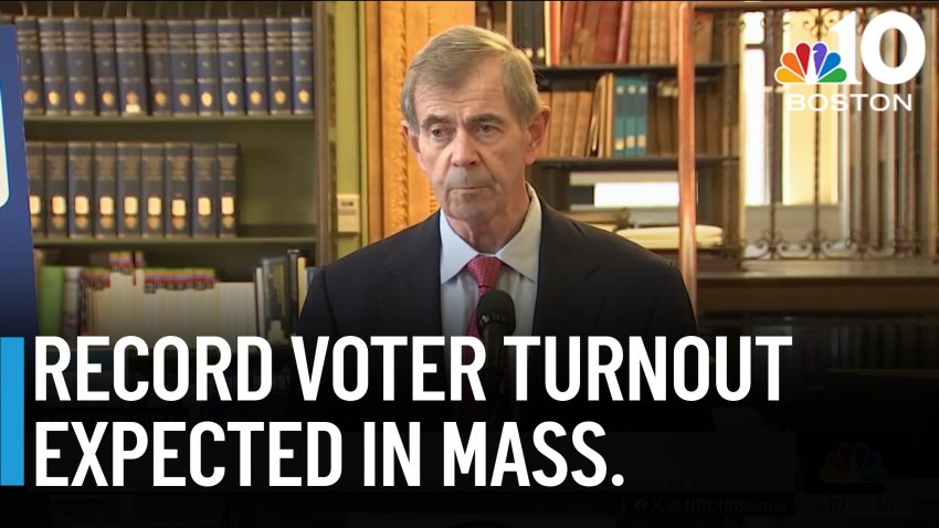 Mass. officials anticipate record voter turnout
