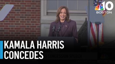 Kamala Harris delivers concession speech after losing presidency