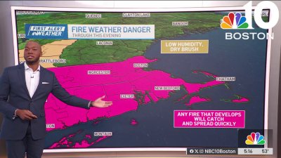 Forecast: Fire danger continues, temps near normal