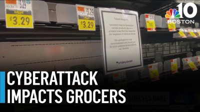 Cyberattack leaves some shelves bare at grocery stores