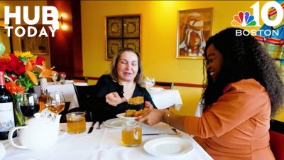 Learning about traditional Afghani flavors at Ariana Restaurant