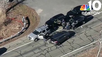 WATCH: Vehicle leads police on high-speed chase through multiple Mass. towns