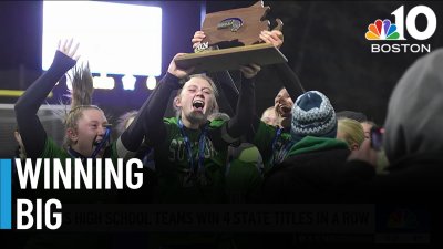 Mass. girls high school teams win 4 state titles in a row