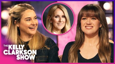 Kelly Clarkson & Shailene Woodley bond over seeing Celine Dion as kids