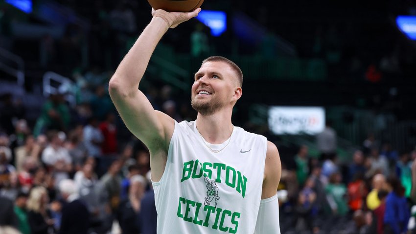 Celtics big man Kristaps Porzingis