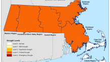 A critical drought is in place across all of Massachusetts except for Cape Cod and the Islands.