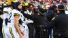 Michigan, Ohio State fight broken up with police pepper spray after Wolverines stun Buckeyes