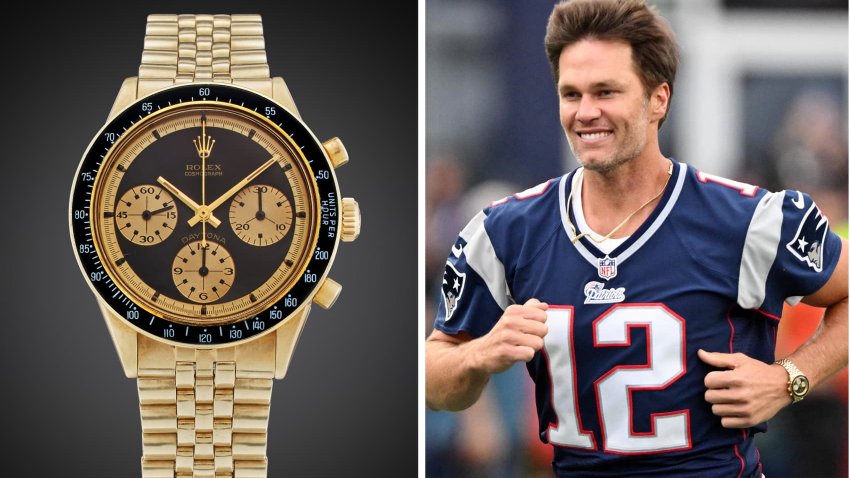 Tom Brady’s Rolex worn during his 2023 season.