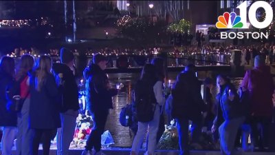 Vigil held for Endicott College sergeant killed in Thanksgiving crash