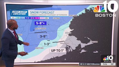 Forecast: Season's first snow is near