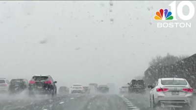 Slippery road conditions lead to dozens of crashes across Mass. and NH