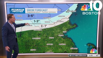 Forecast: Some snow across northern New England tonight