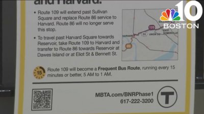 First workday test of MBTA's new bus network redesign