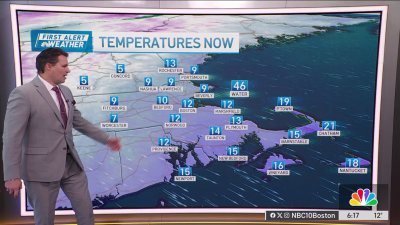 Single-digit temperatures on Sunday morning