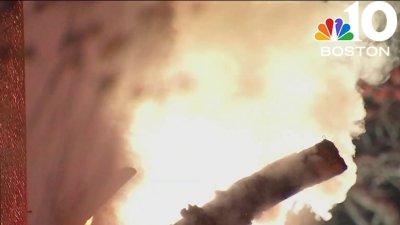 2 homes destroyed, another damaged by massive fire in Spencer just days before Christmas