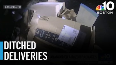 Police find, return dozens of abandoned Amazon packages