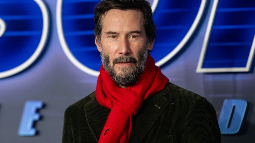 Keanu Reeves attends the "Sonic The Hedgehog 3"