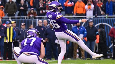 Vikings kicker John Parker Romo