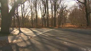 A person was hit by a car at the intersection of Mystic Valley Parkway and Lakeview Avenue in Medford, Massachusetts, on Wednesday.