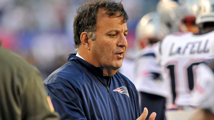 Patriots assistant to the coaching staff Michael Lombardi