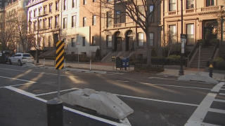 The intersection of Beacon and Berkley streets in Boston's Back Bay on Tuesday, Dec. 31, 2024.