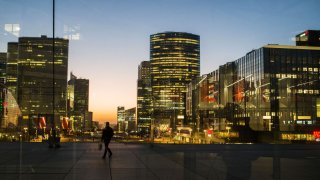 The La Defense business district of Paris, France, on Feb. 6, 2023.