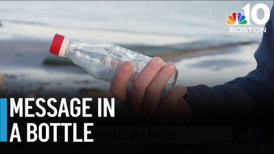 Beverly man finds message in a bottle