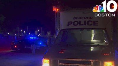 40-year-old arrested after Bedford cop shot with own gun during struggle