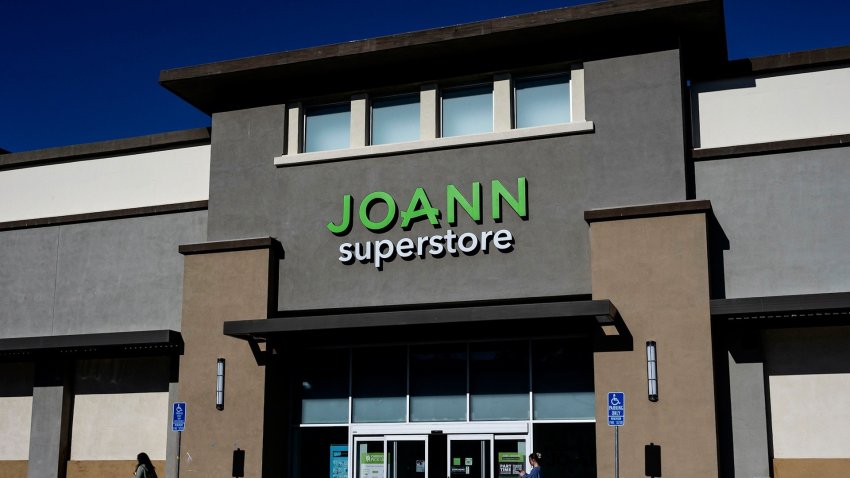 A storefront of a Joann location.