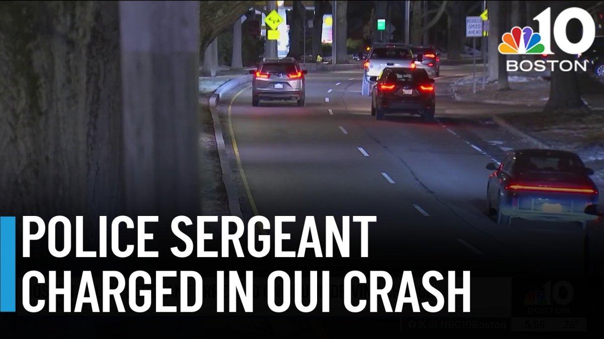 Boston police sergeant charged in OUI crash – NBC Boston