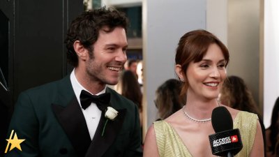 Adam Brody & Leighton Meester react to his viral ‘Nobody Wants This' kiss with Kristen Bell
