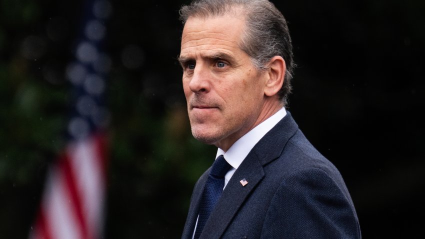 UNITED STATES - SEPTEMBER 30: Hunter Biden, the son President Joe Biden, is seen during an event to celebrate the U.S. Olympic and Paralympic teams on the South Lawn of the White House on Monday, September 30, 2024.