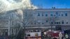 Firefighters battle blaze in large multi-story building in Cambridge