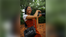 Chantal Green, a student at Baruch College in New York, N.Y.