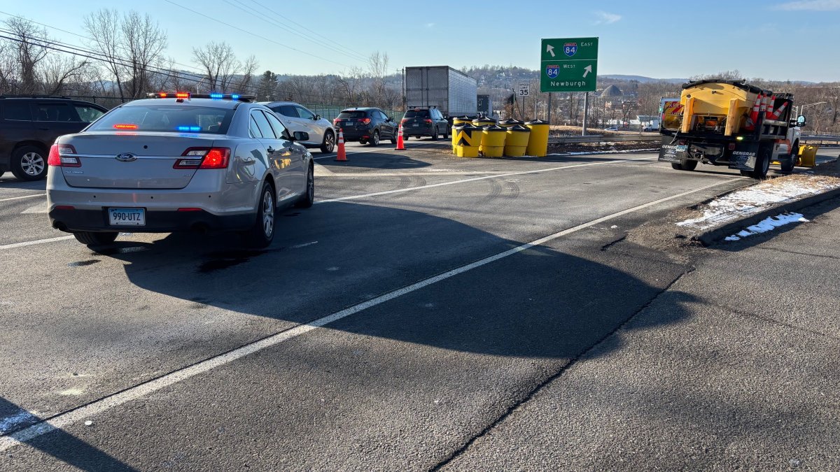 2 men killed in crash on I-84 West in Danbury, Conn. – NBC Boston