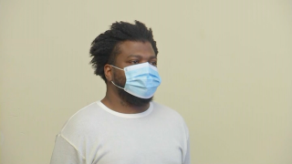 Eric McPhail in Boston Municipal Court on Wednesday, Jan. 29, 2025, to face a murder charge in the death of Shantel Gillespie.