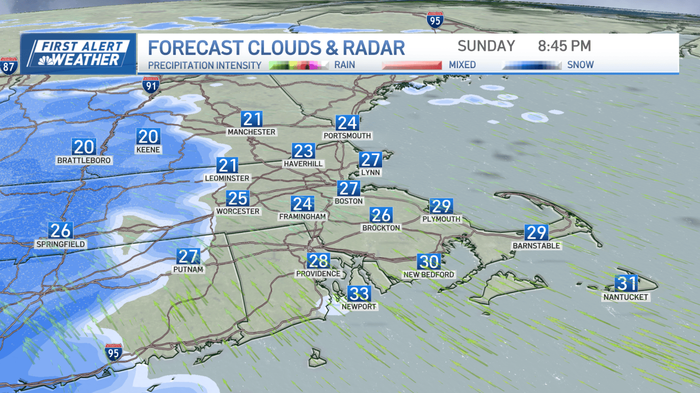 Boston Snow Inches Boston snow map: How much snow are we getting in Mass., NH? – NBC Boston