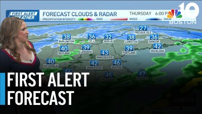 Wintry start makes way for wet, warm Thursday