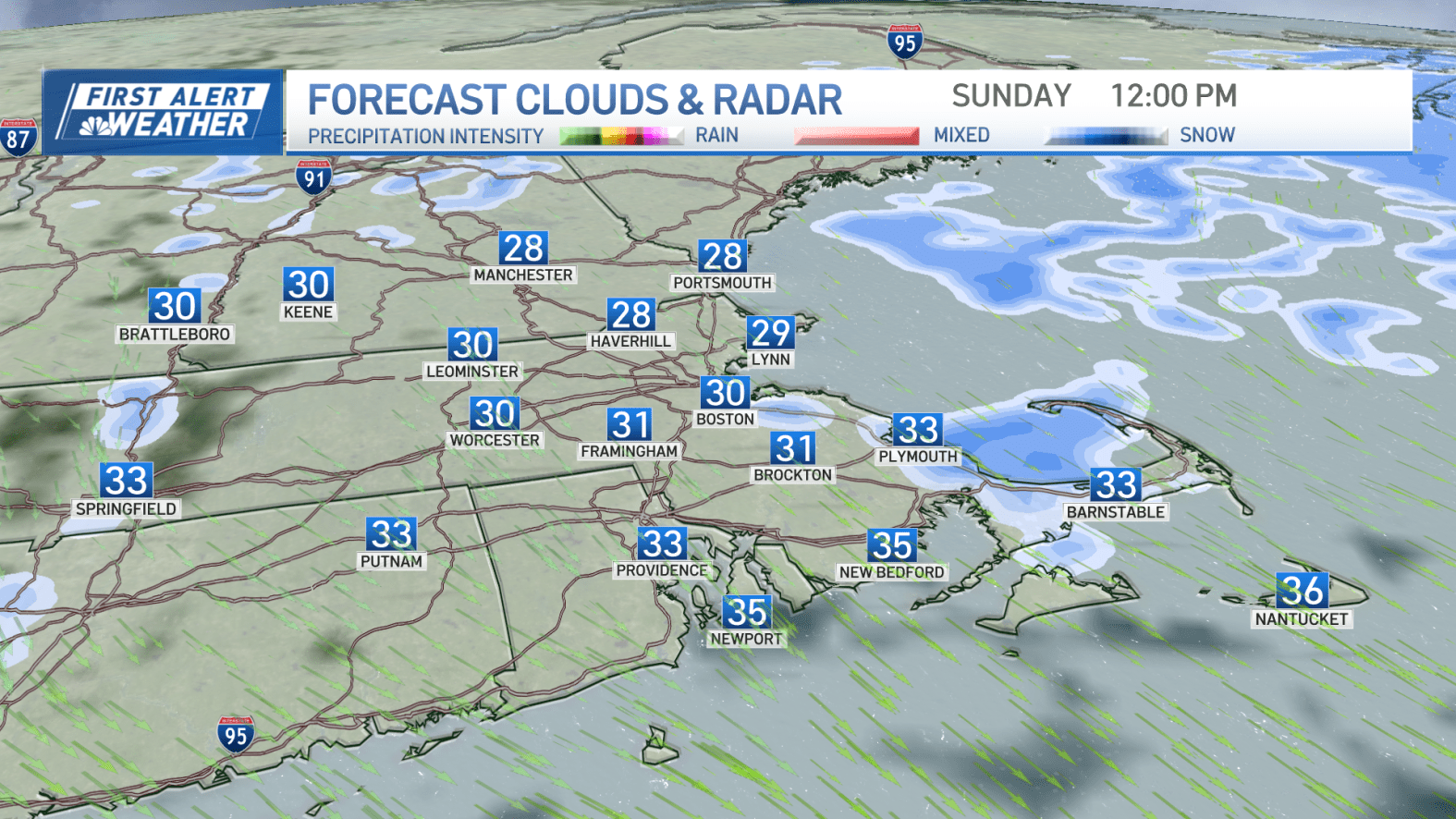 Snow predictions Boston, MA: Winter storm warning details, radar – NBC ...