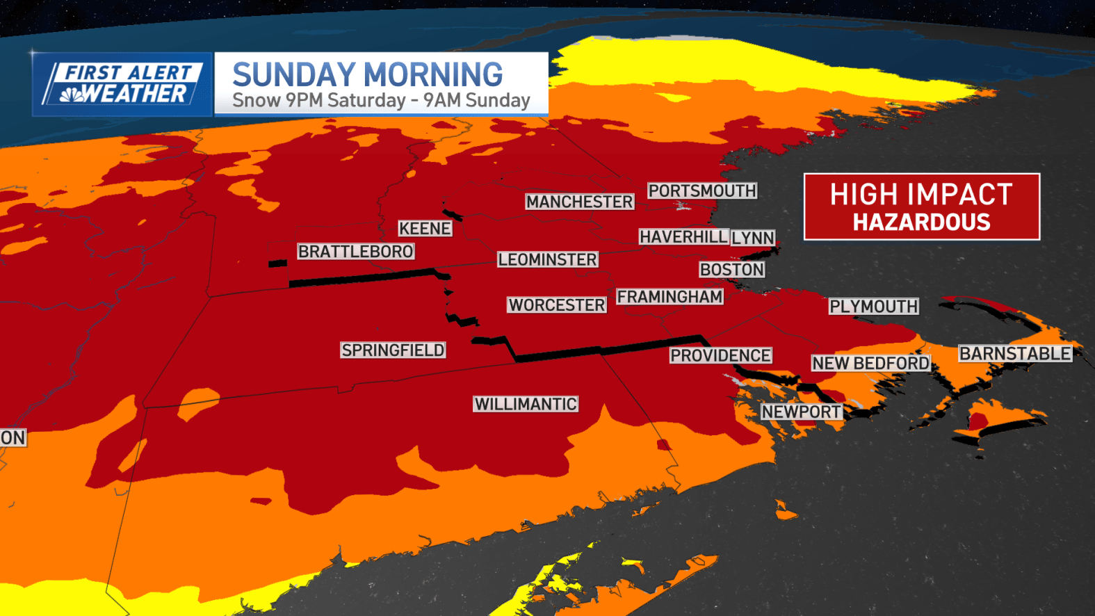 Snow predictions Boston, MA: Winter storm warning details, radar – NBC ...