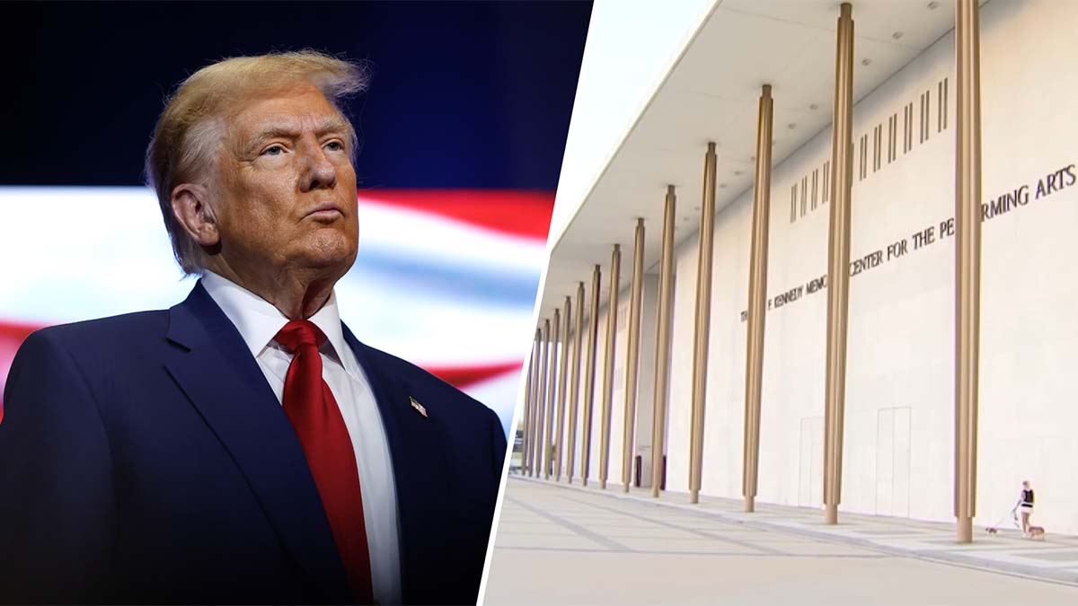 Trump visits Kennedy Center after replacing board with loyalists – NBC ...