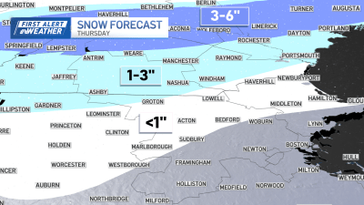 Snow is moving out, but another wet weather system is headed to Boston