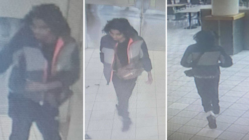 Images of the person suspected of shooting another person at the Maine Mall in South Portland on Wednesday, Feb. 5, 2025.