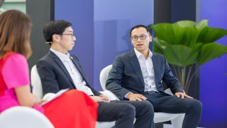 Oliver Jay, Managing Director of International Strategy at OpenAI, speaks at CNBC’s CONVERGE LIVE on Thursday, March 13.