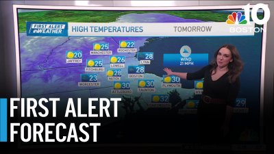 Temperatures plummet back into the teens for Sunday