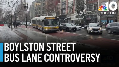 Supporters petition to keep Boylston Street bus lane