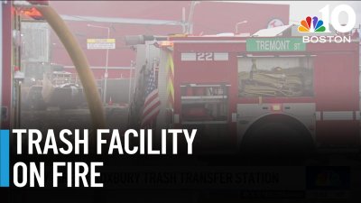 Air quality concerns after fire at Roxbury trash facility